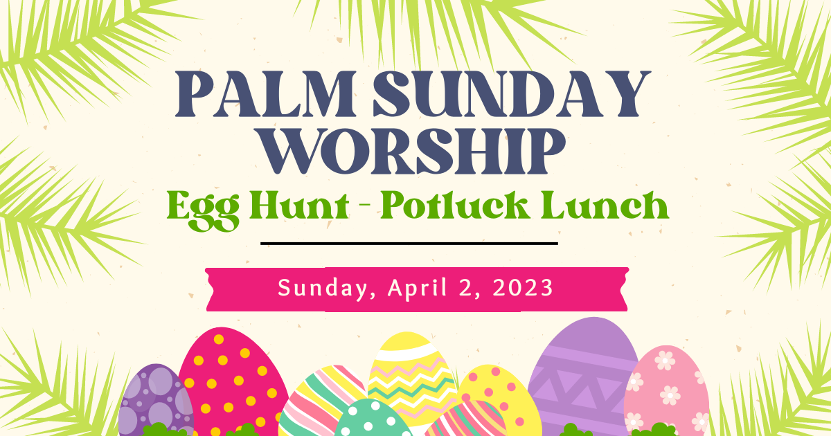 Oak Grove Church Palm Sunday